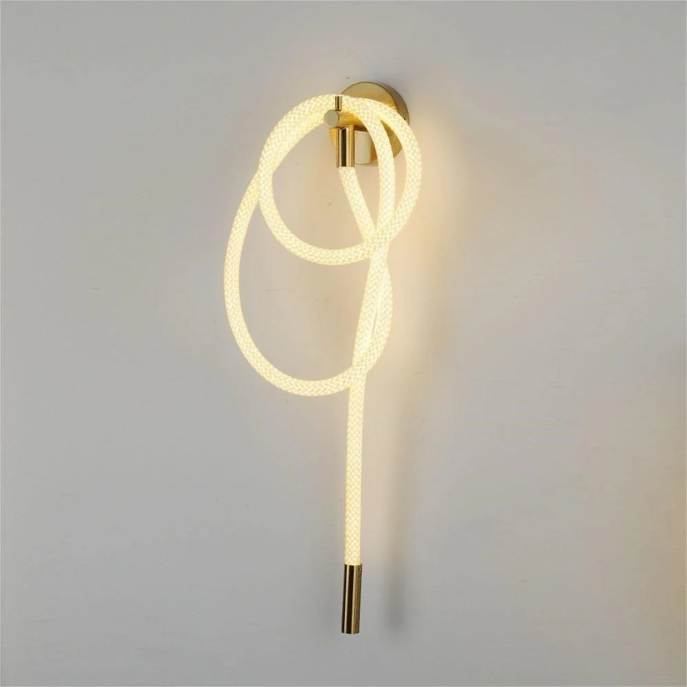 Led Nordic Gold Long Acrylic Tube Wall Light